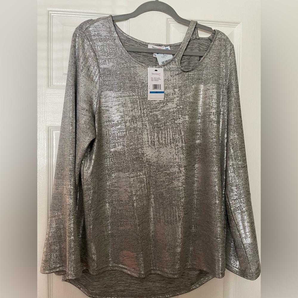 Blouse metallic